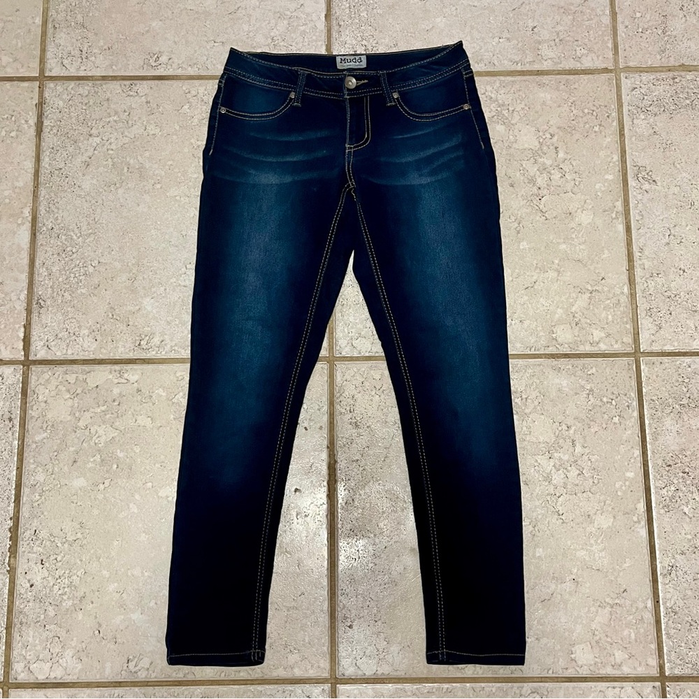 Mudd Women's Dark Blue Skinny Jeans